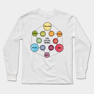 The color wheel Long Sleeve T-Shirt